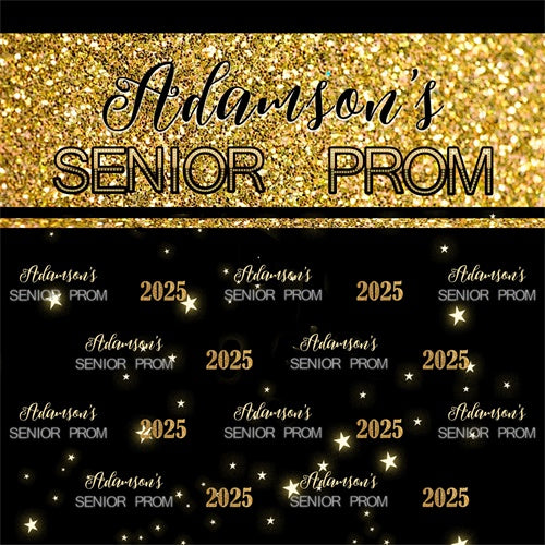 Prom Backdrop Ideen Glitter Banner Elegant Fest Abschlussfeier Backdrop MRR6-2