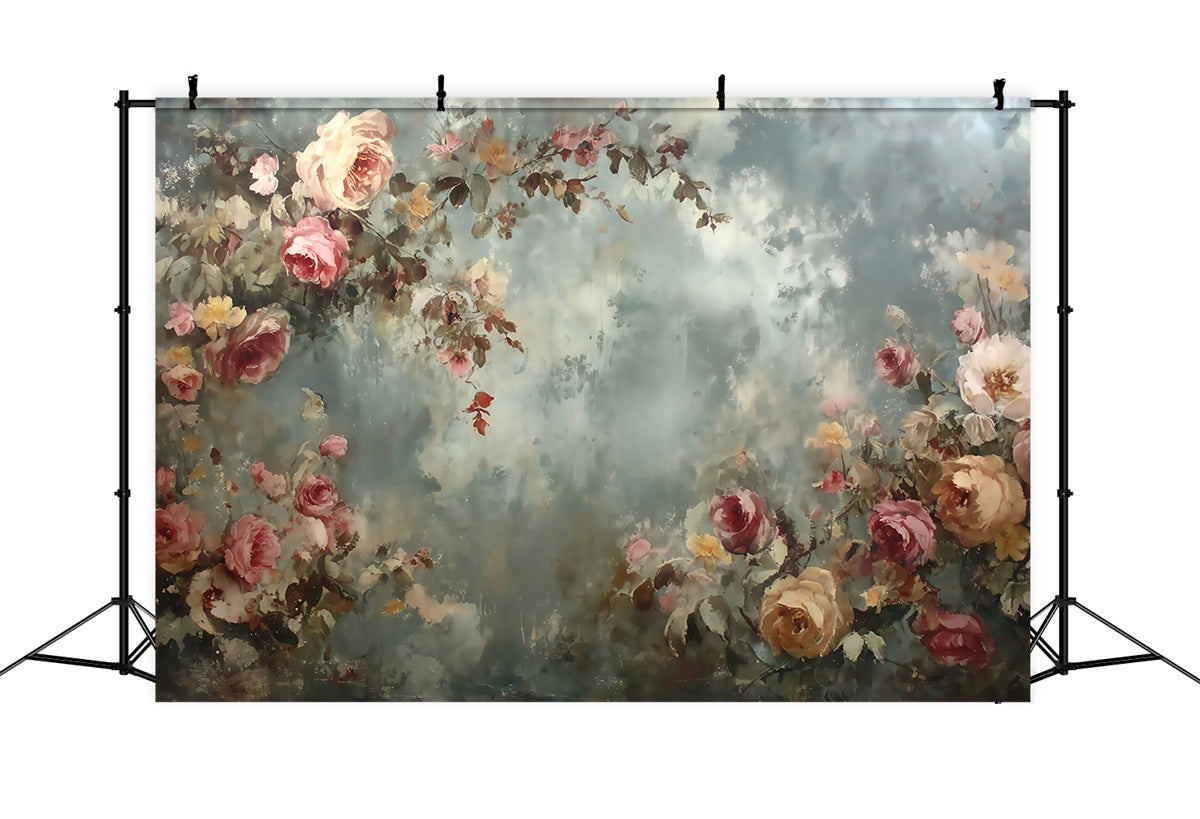 Malerei Backdrops Klassische Rose Traumstoff Backdrops MRR7-187