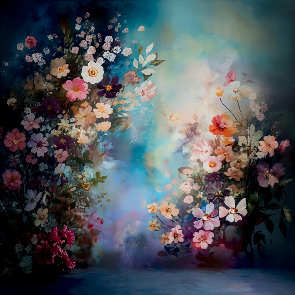 Fine Art Backdrop Verzauberte Blütenblätter Nebel Stoff Backdrops MRR7-201