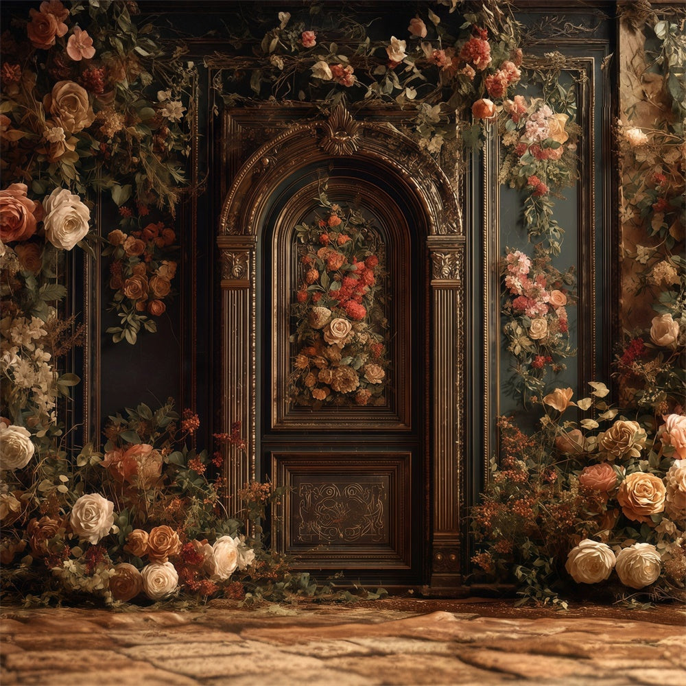 Antiker Fotohintergrund Regal Arch Bloom Vintage Backdrop MRR7-223