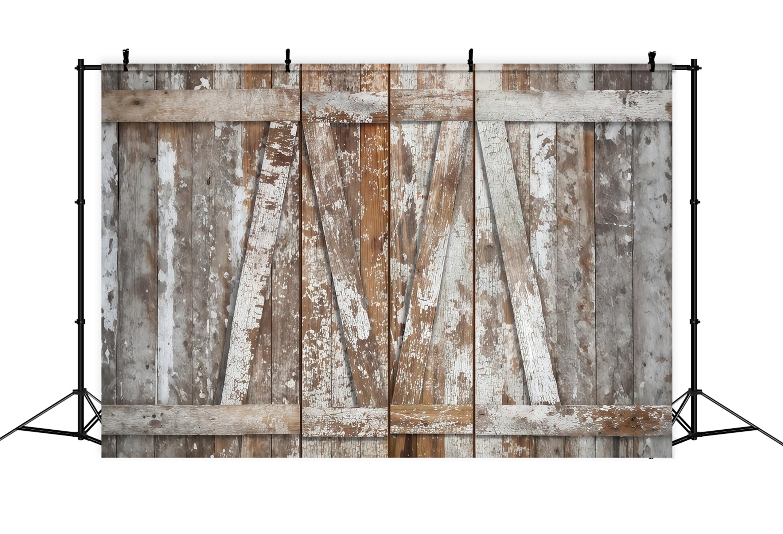 Rustikaler Holz-Fotohintergrund Rustikale Scheune Holz Verwitterte Bretter Holz-Fotohintergrund MRR9-66