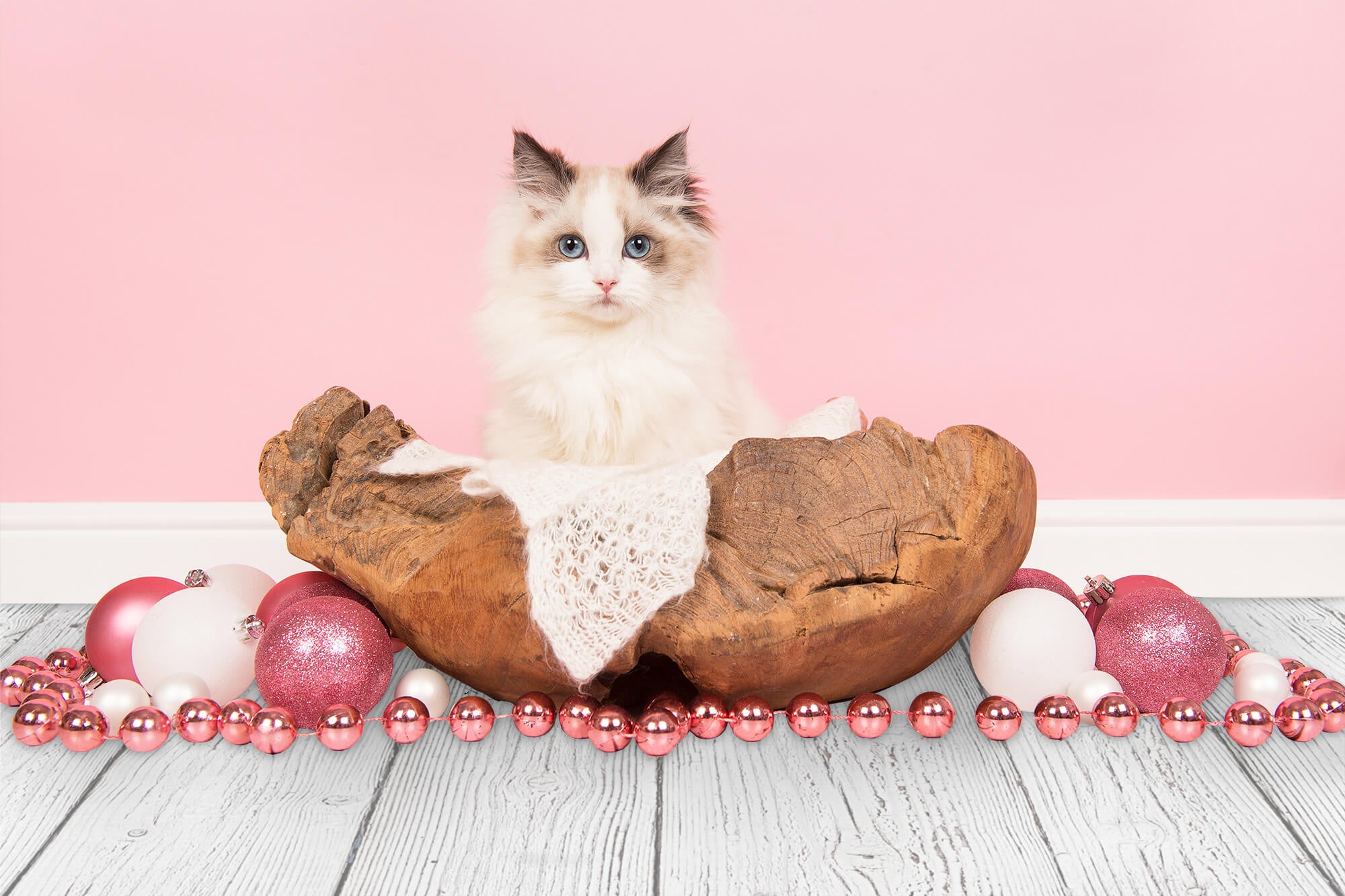 Nagelflecken Weiß lackiert Holzmaserung Gummibodenmatte für die Fotografie RM12-71