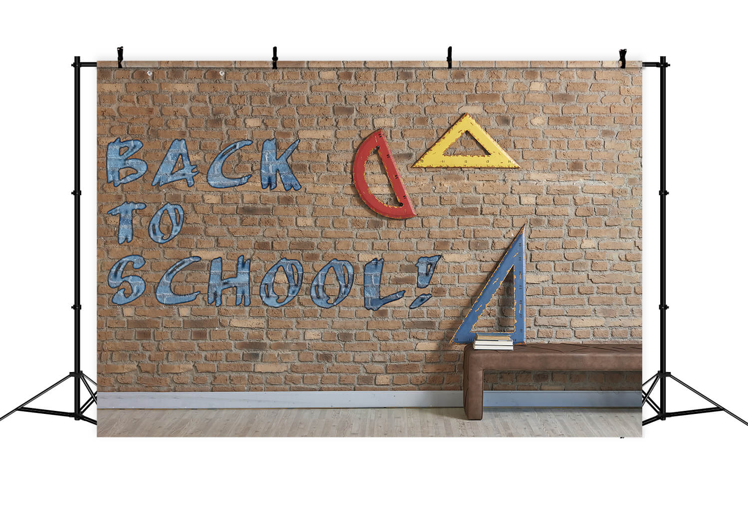 Back to School Lineale Fotografie Hintergrund RR6-29