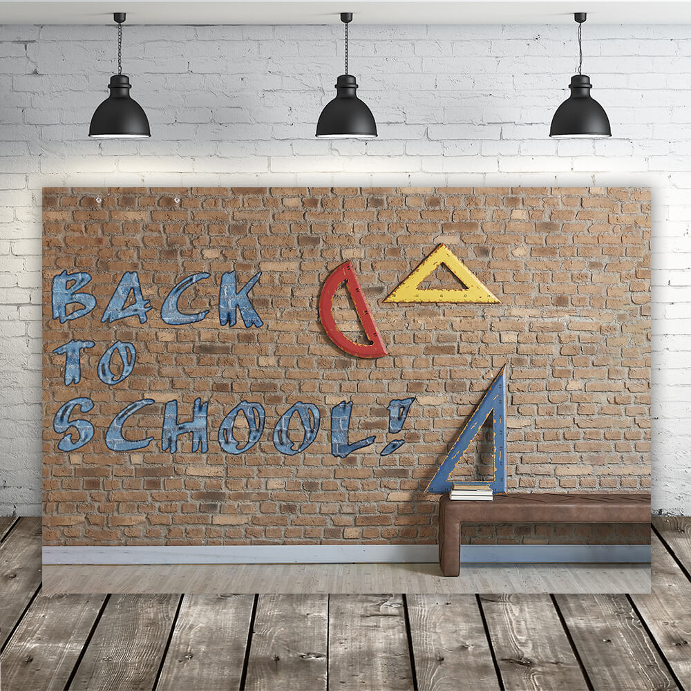 Back to School Lineale Fotografie Hintergrund RR6-29