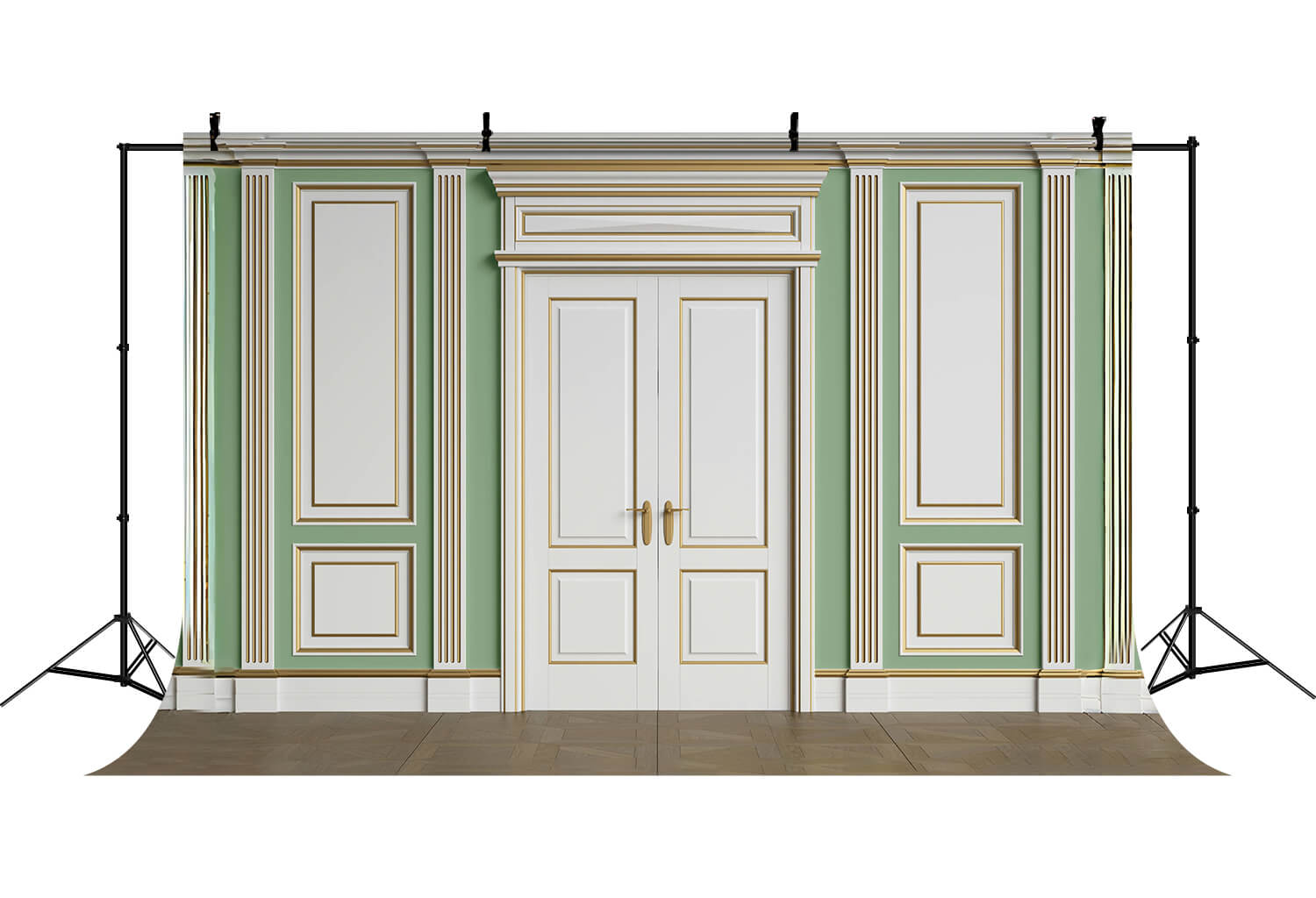 Klassische Architektur Innenwand Hintergrund RR6-88