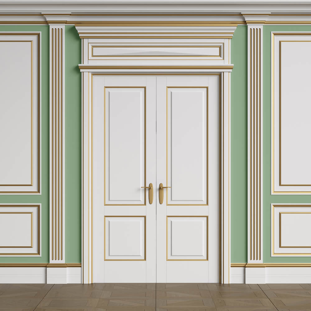 Klassische Architektur Innenwand Hintergrund RR6-88