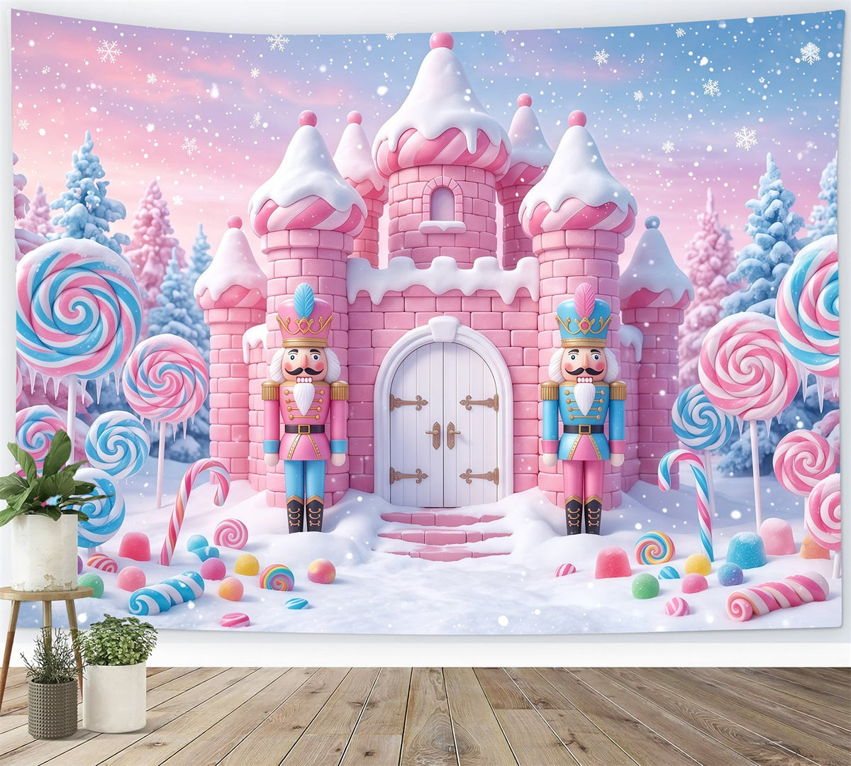 Nussknacker Land Der Süßigkeiten Rosa Bonbonschloss RR610-10