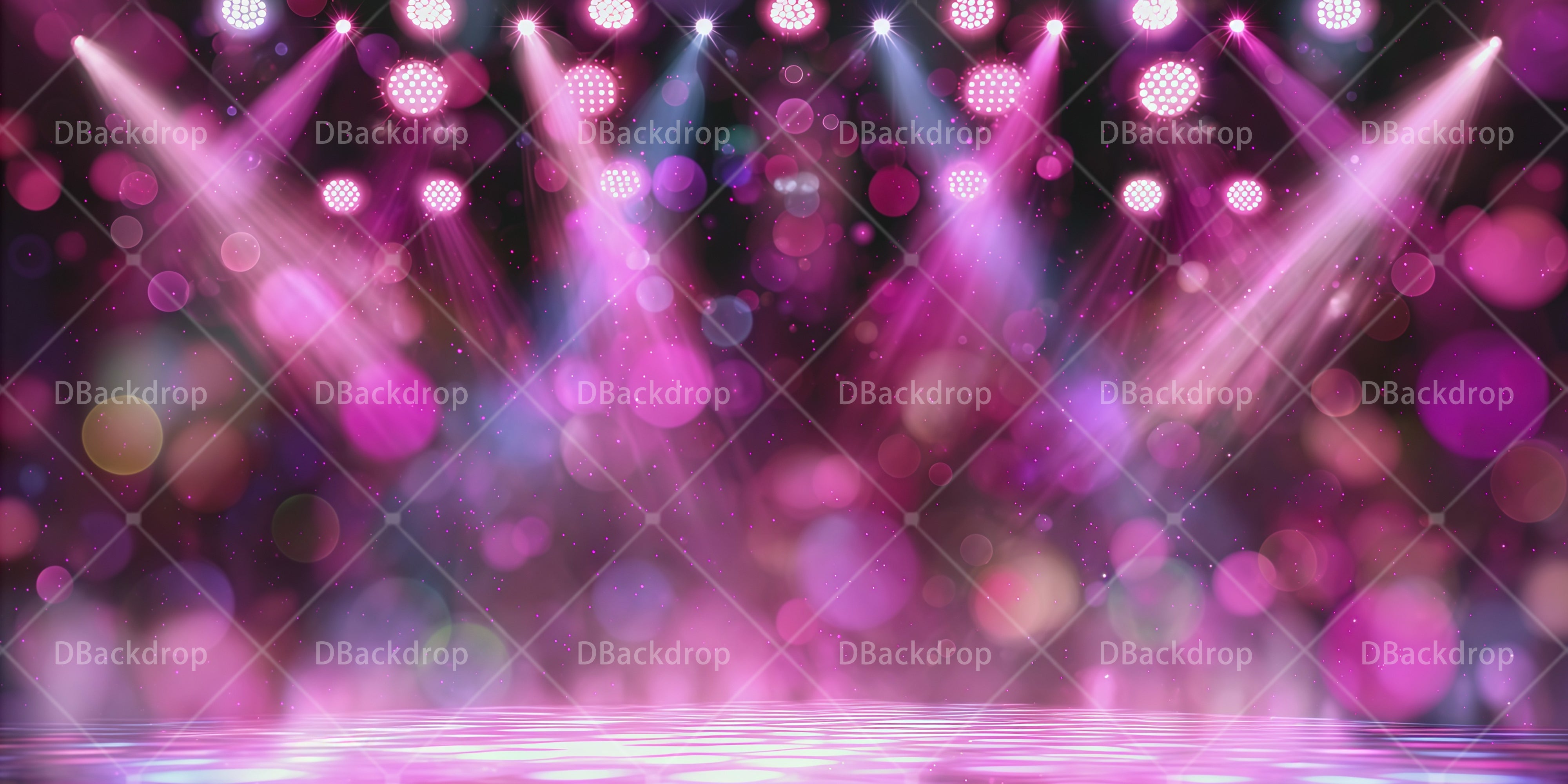 Leuchtende Festdekoration Bühnenhintergrund für Broadway Musical RR65-T115