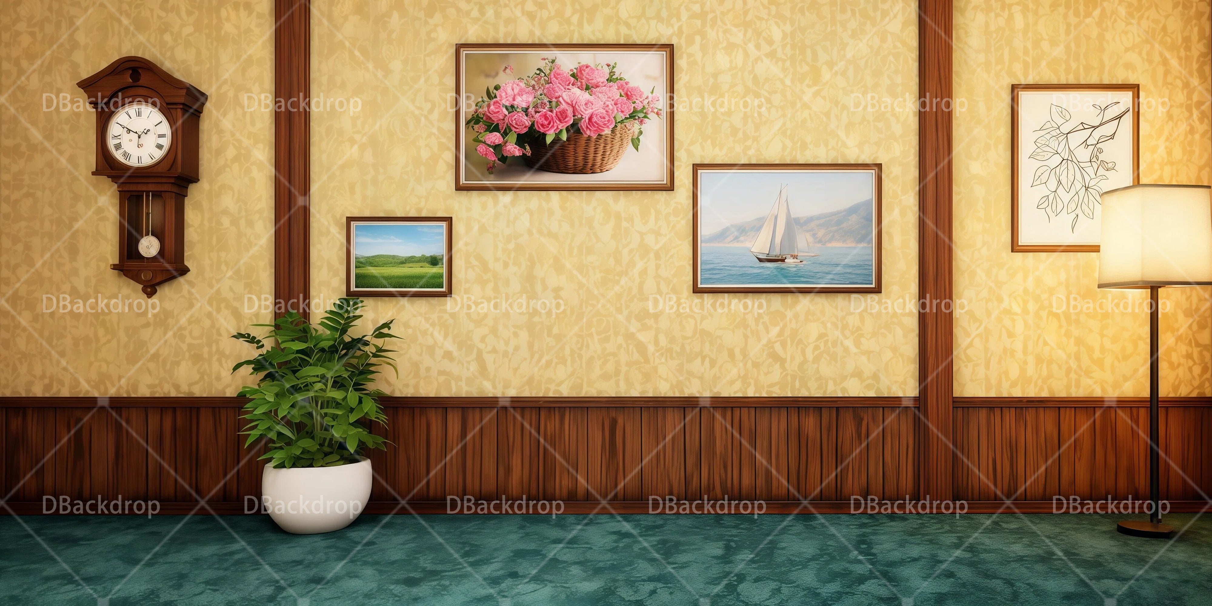 Bühnenbild für Aufführungen Wohnzimmer Professionelle Bühnenbilder RR65-T50
