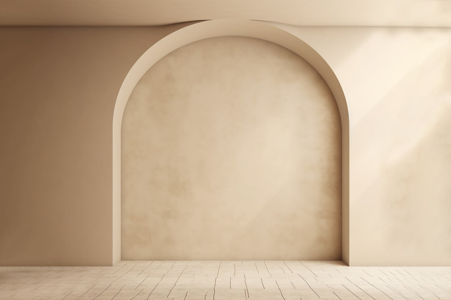 Minimalistischer Bogen Boho Fotografie Hintergrund RR7-17