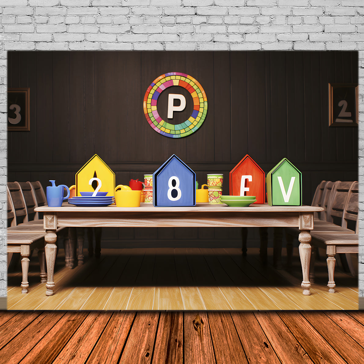 Study Table Back to School Fotokulisse RR7-188