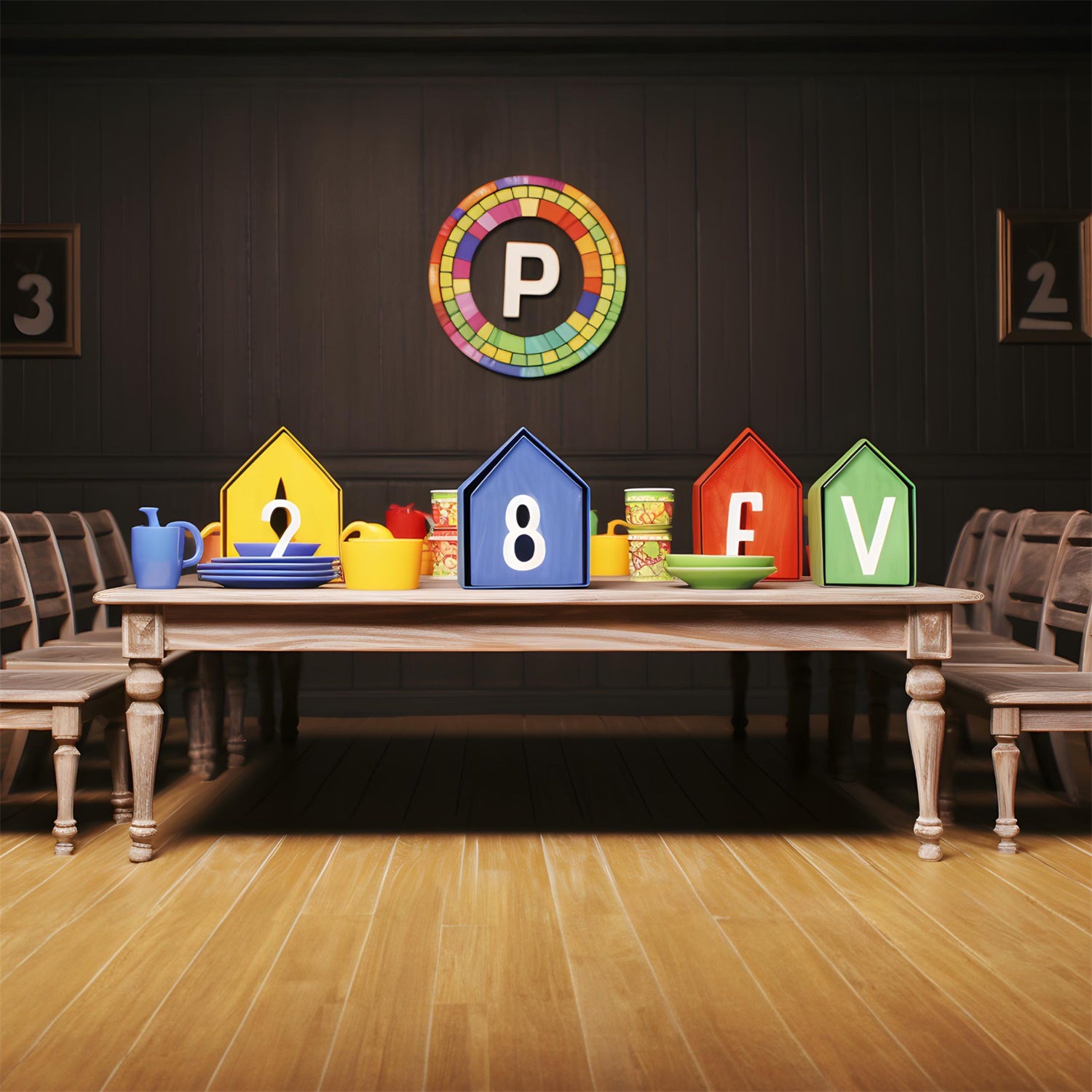 Study Table Back to School Fotokulisse RR7-188