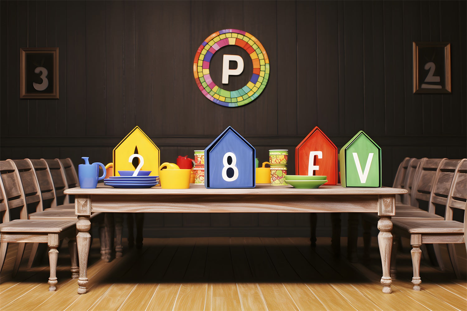 Study Table Back to School Fotokulisse RR7-188