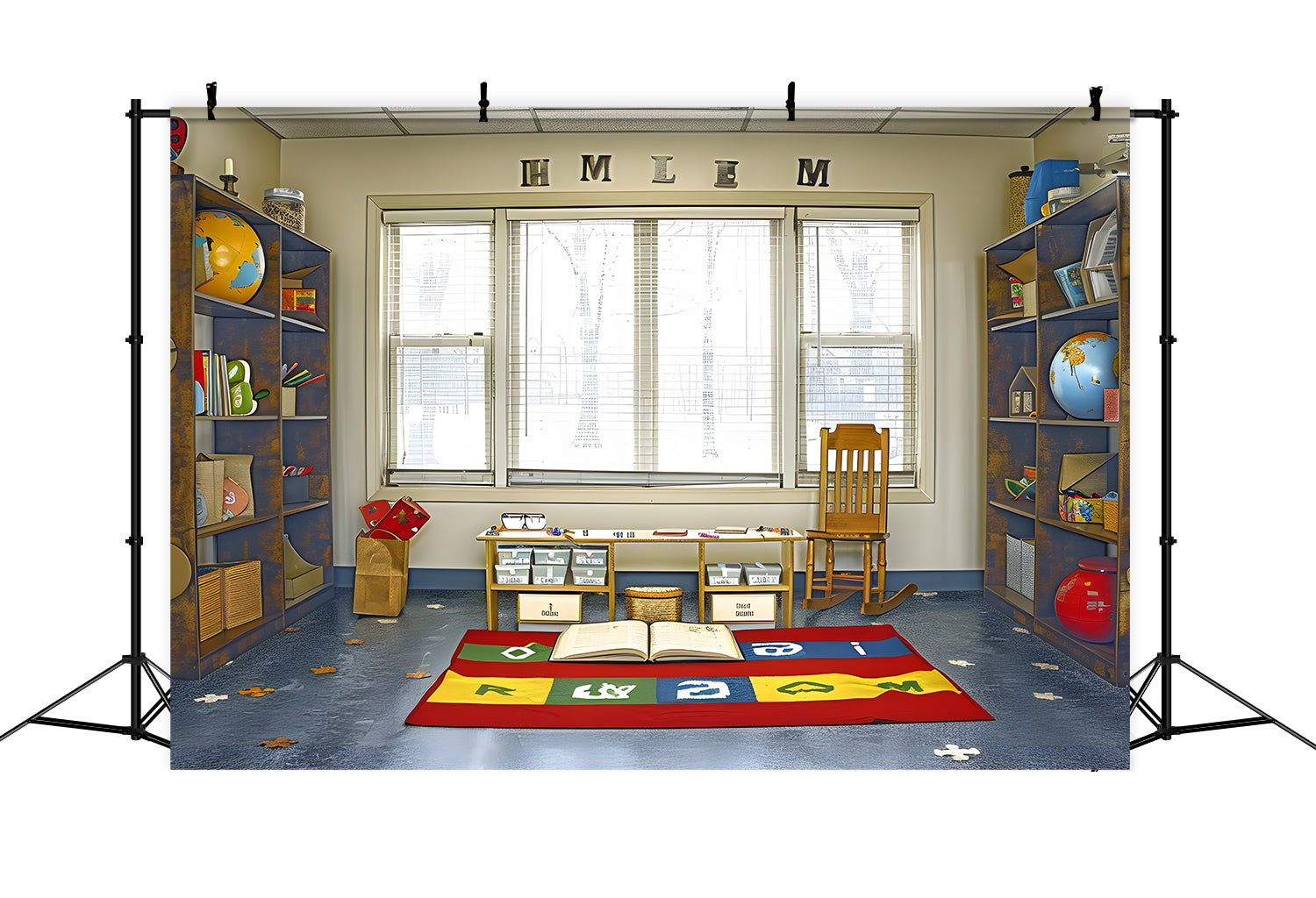 Back to School Studierzimmer Fotokulisse RR7-231