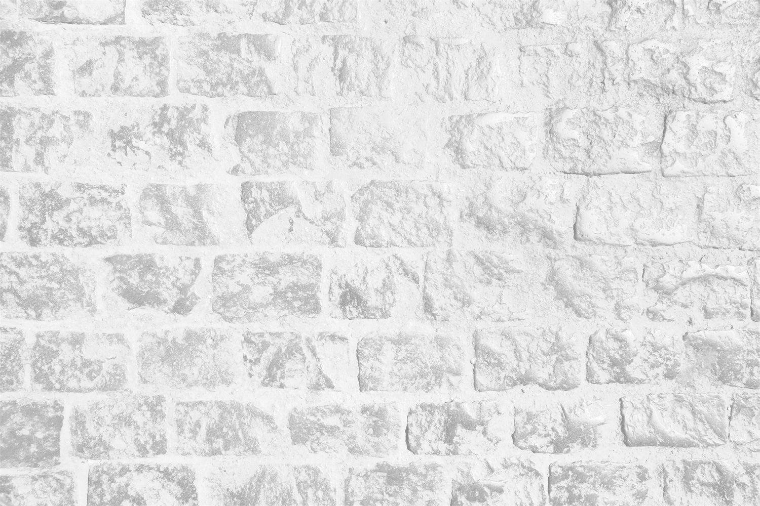 Weiß getünchte rustikale Backsteinboden-Kulisse RR7-553