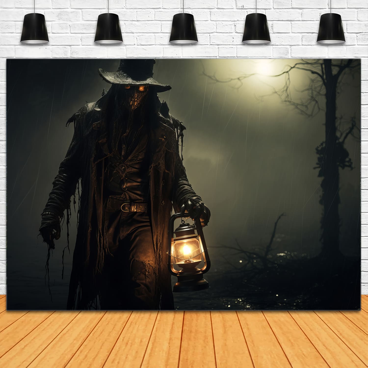 Halloween Nacht Horror Geisterfotografie Hintergrund RR7-64