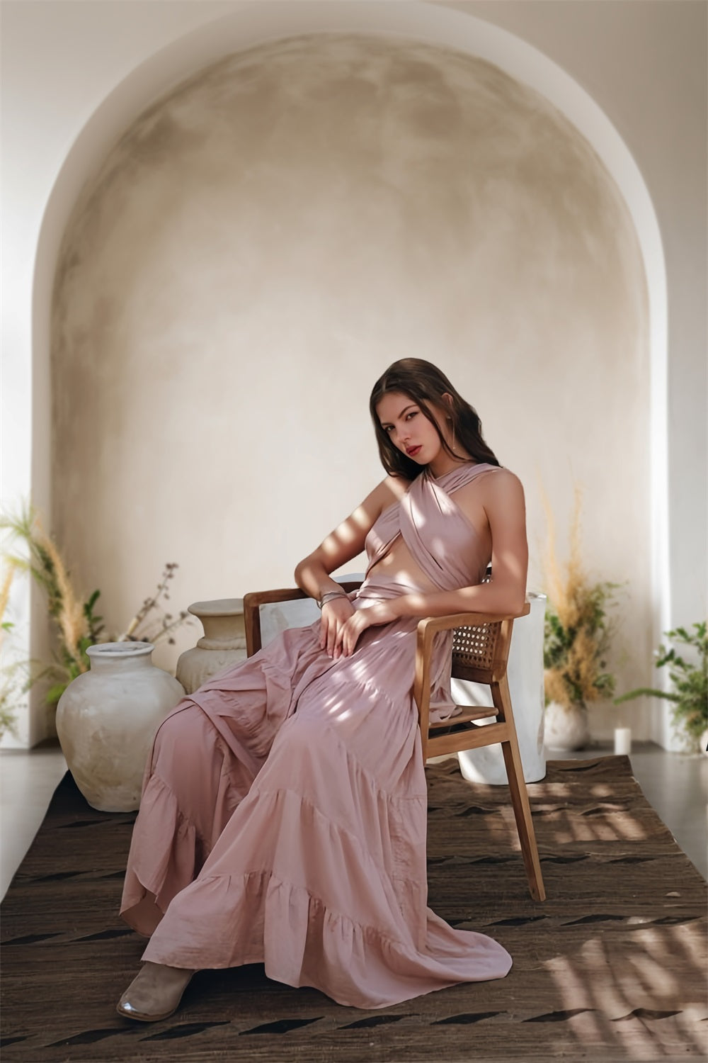 Serenity Arch Boho Fotografie Hintergrund RR7-7