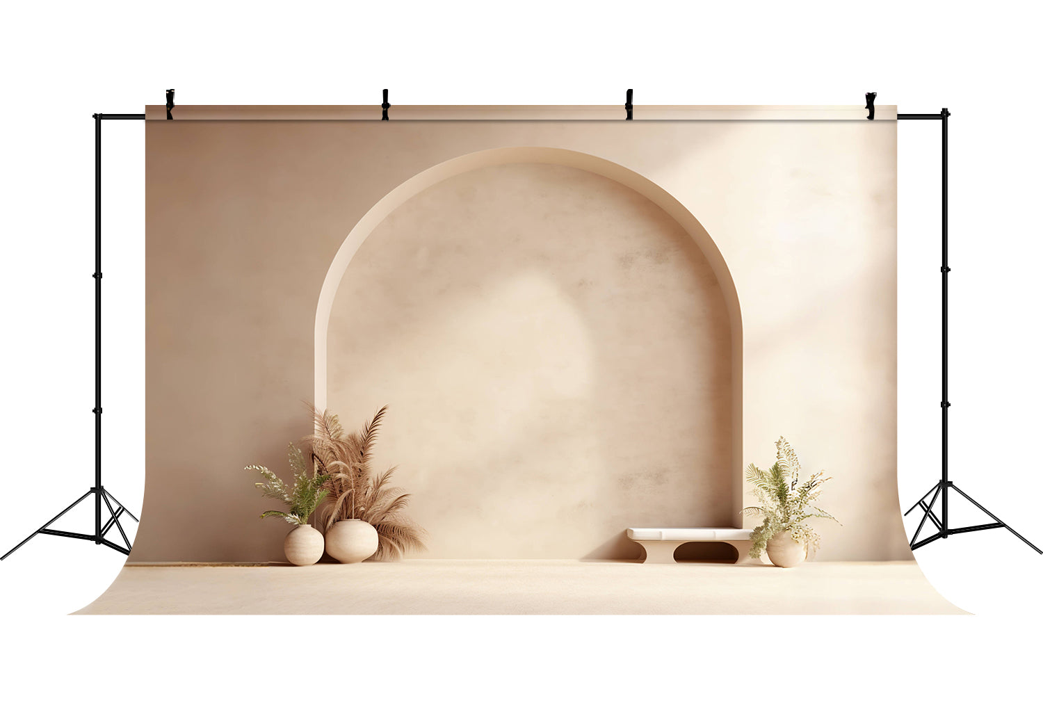 Tranquil Arch Boho Fotografie Hintergrund RR7-8