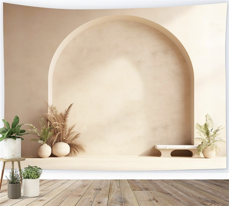 Tranquil Arch Boho Fotografie Hintergrund RR7-8