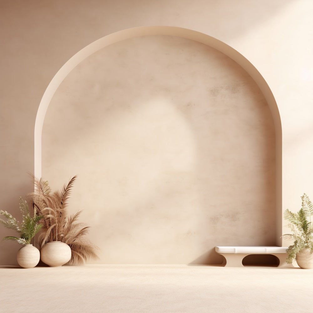 Tranquil Arch Boho Fotografie Hintergrund RR7-8