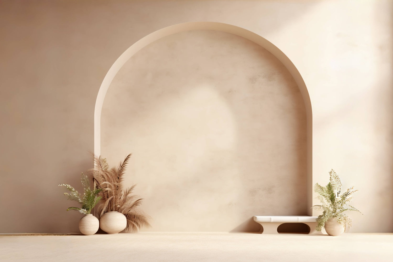 Tranquil Arch Boho Fotografie Hintergrund RR7-8