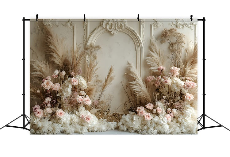 Boho Luxe Floral Oasis Hintergrund RR8-471