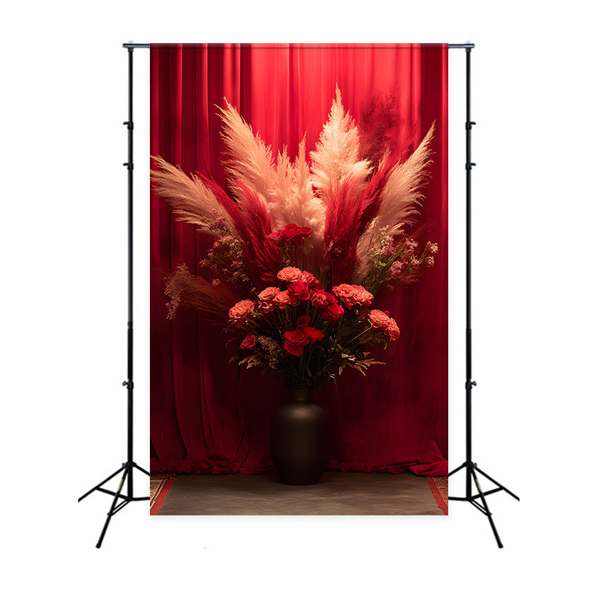 Golden Hour Sunlit Pumpkin Harvest Hintergrund RR8-515