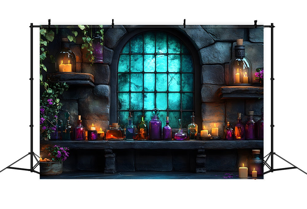 Halloween Grusellabor Fotohintergrund RR9-106