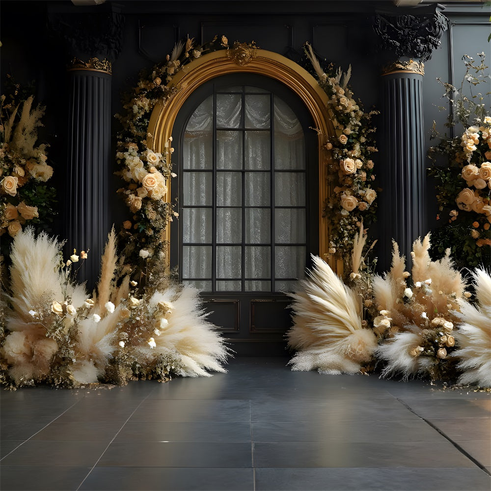 3x3m Fotohintergrund Elegante Boho-Hintergründe für Fotografie SXS5