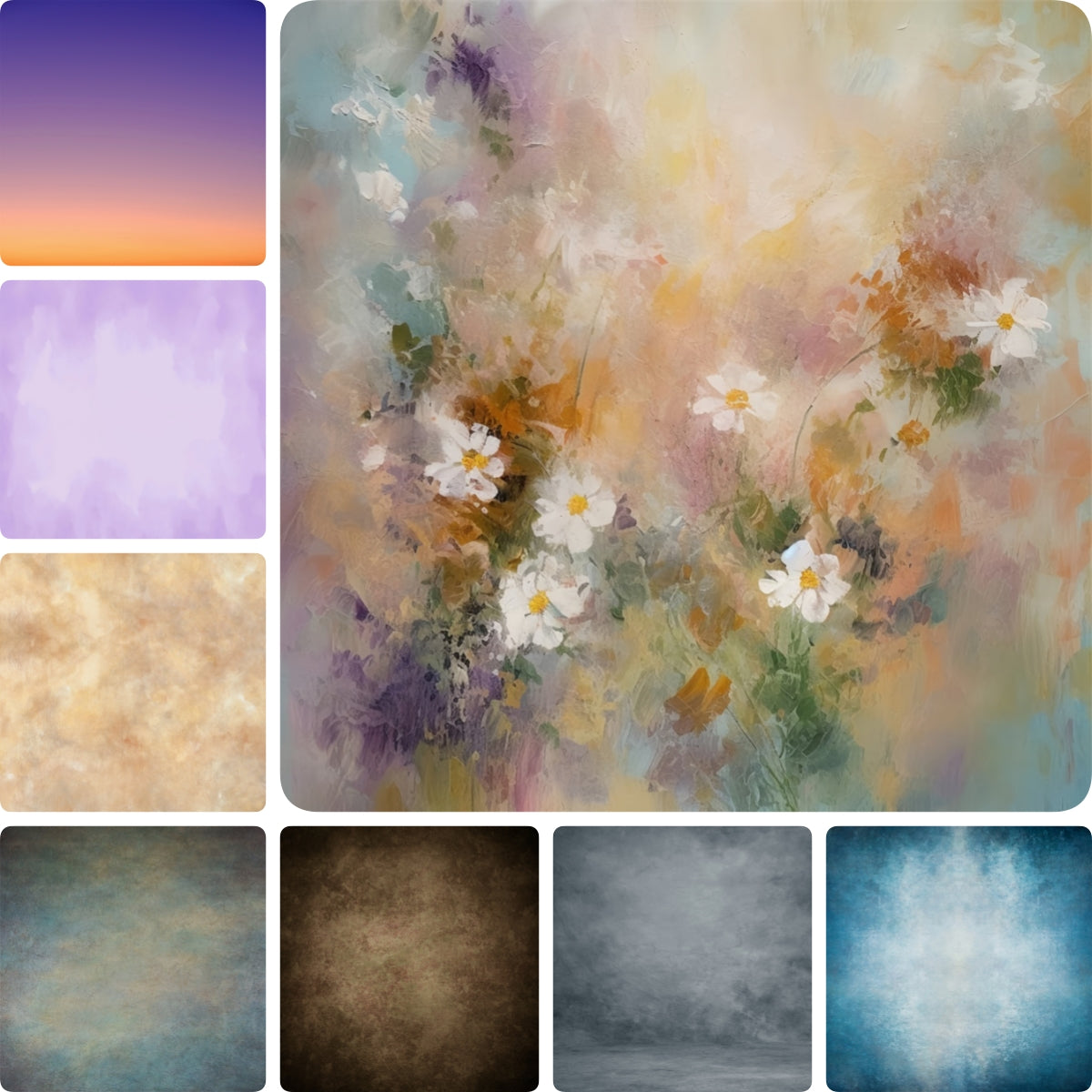 3x3m Backdrop Stoff Klassischer Portrait Hintergrund für Fotografie SXS7