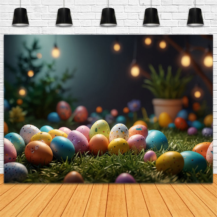 Osterei Backdrop Magische Osternacht Glühen Backdrop TWW3-42
