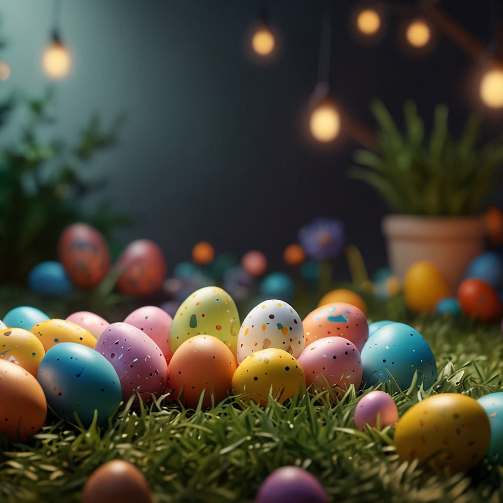 Osterei Backdrop Magische Osternacht Glühen Backdrop TWW3-42
