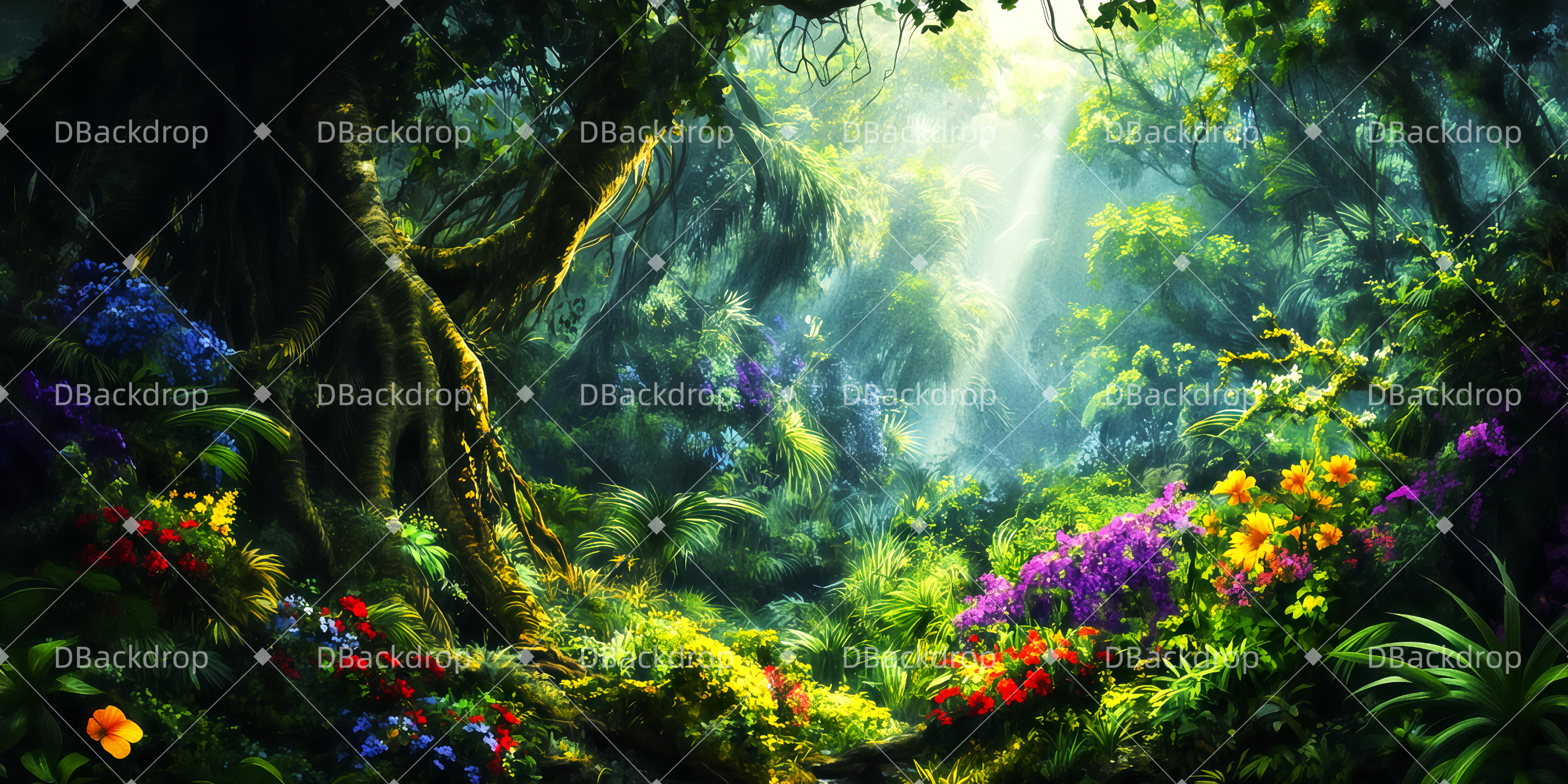 Theater Backdrops Timon und Pumbas Paradies Backdrops Theater TWW511-T106