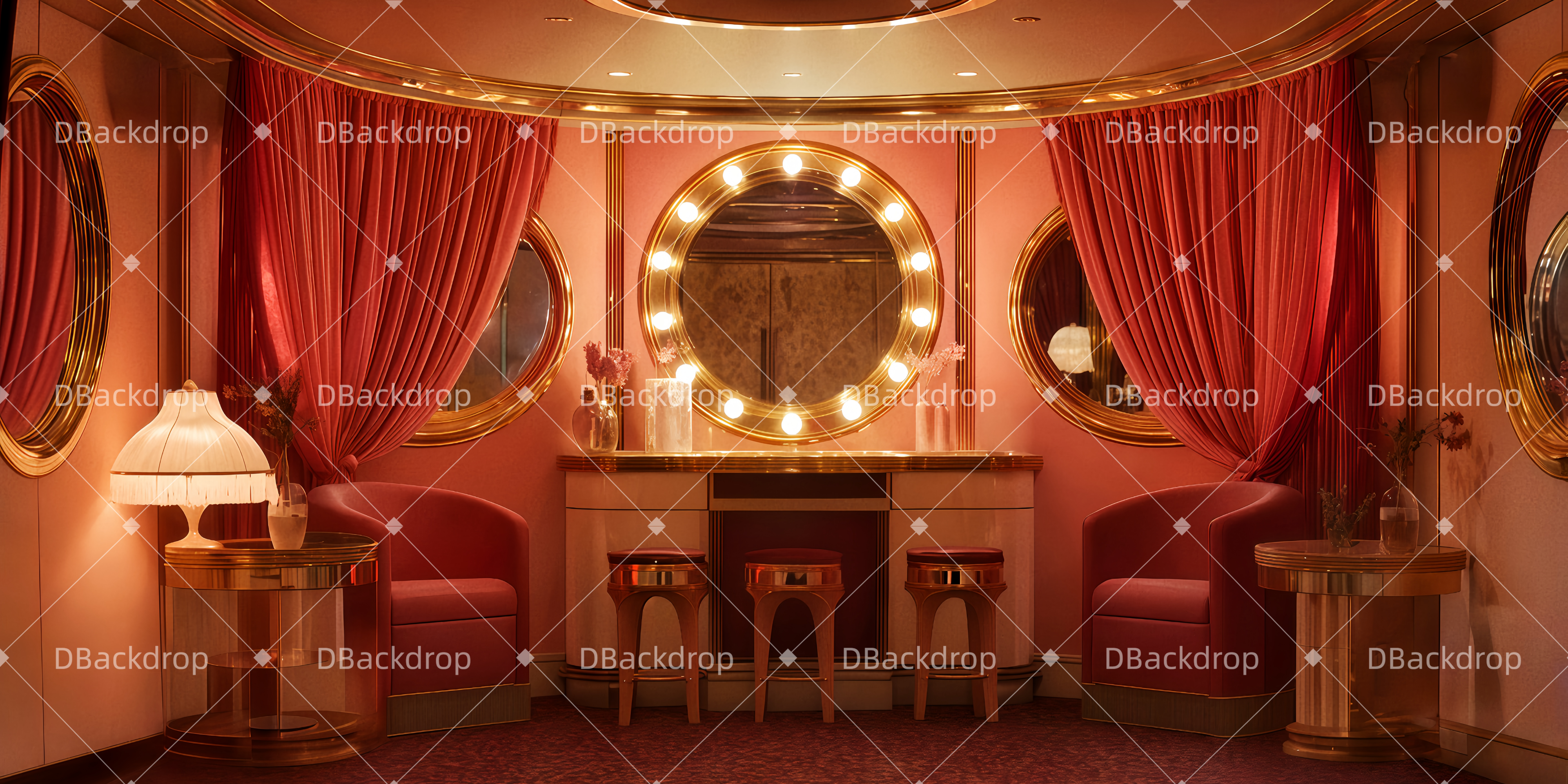 Theatervorhang kinder Renos Hütte Theater Vorhang auf TWW511-T25