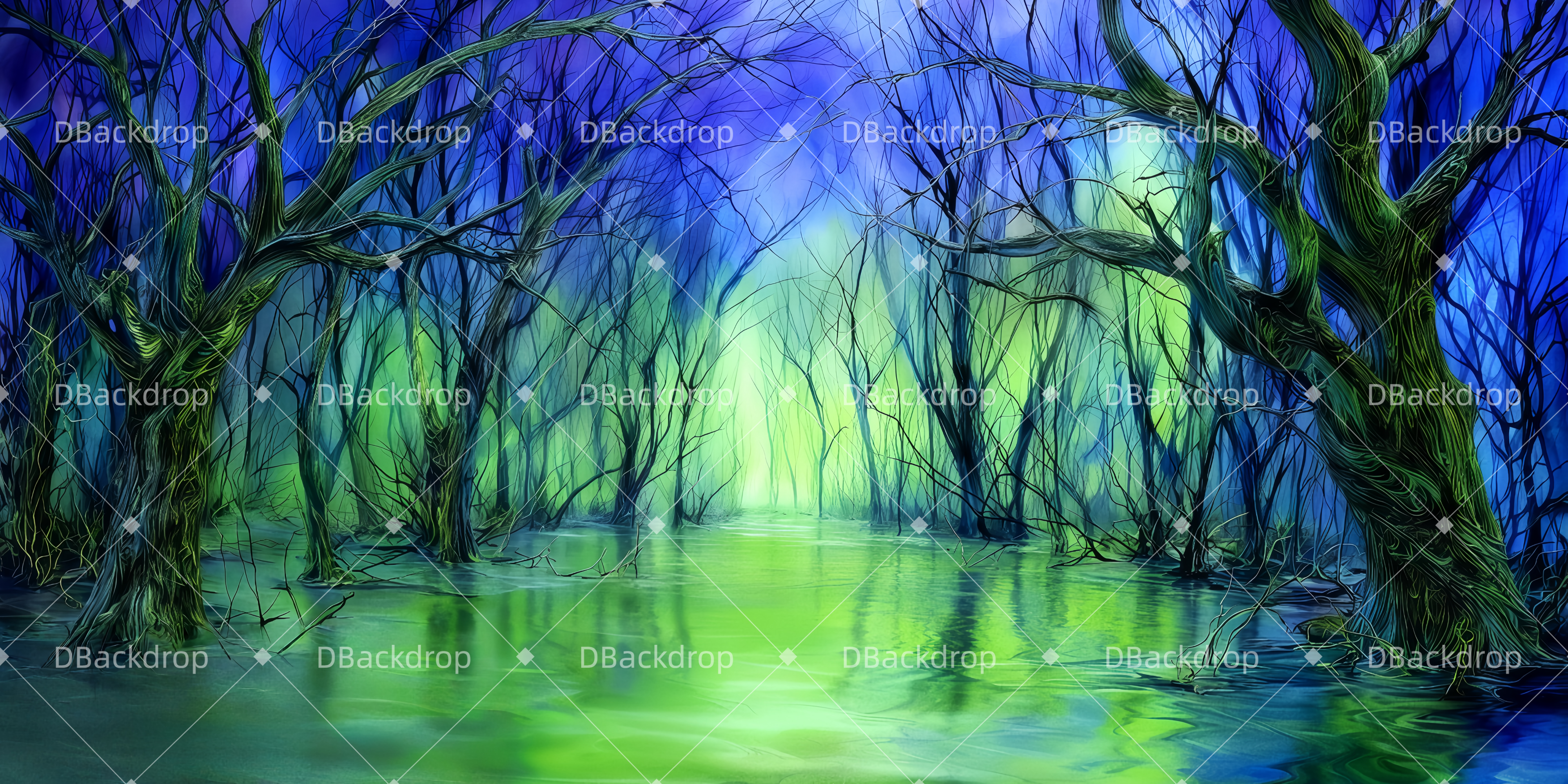 Vorhänge Theater Hexensumpf Theaterwand TWW511-T37