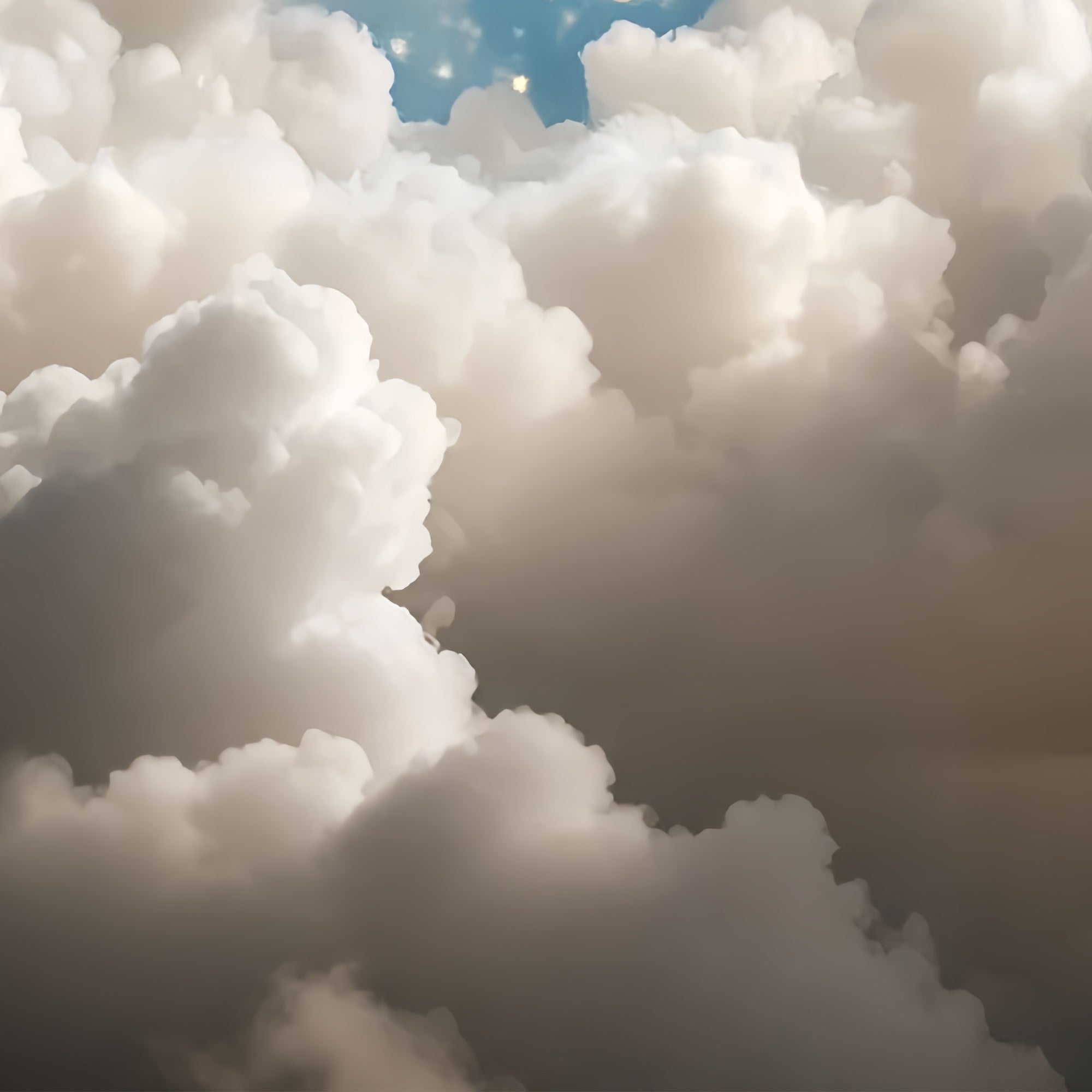 Boden Backdrops Verträumter Wolkenhimmel Boden Backdrop TWW57-42