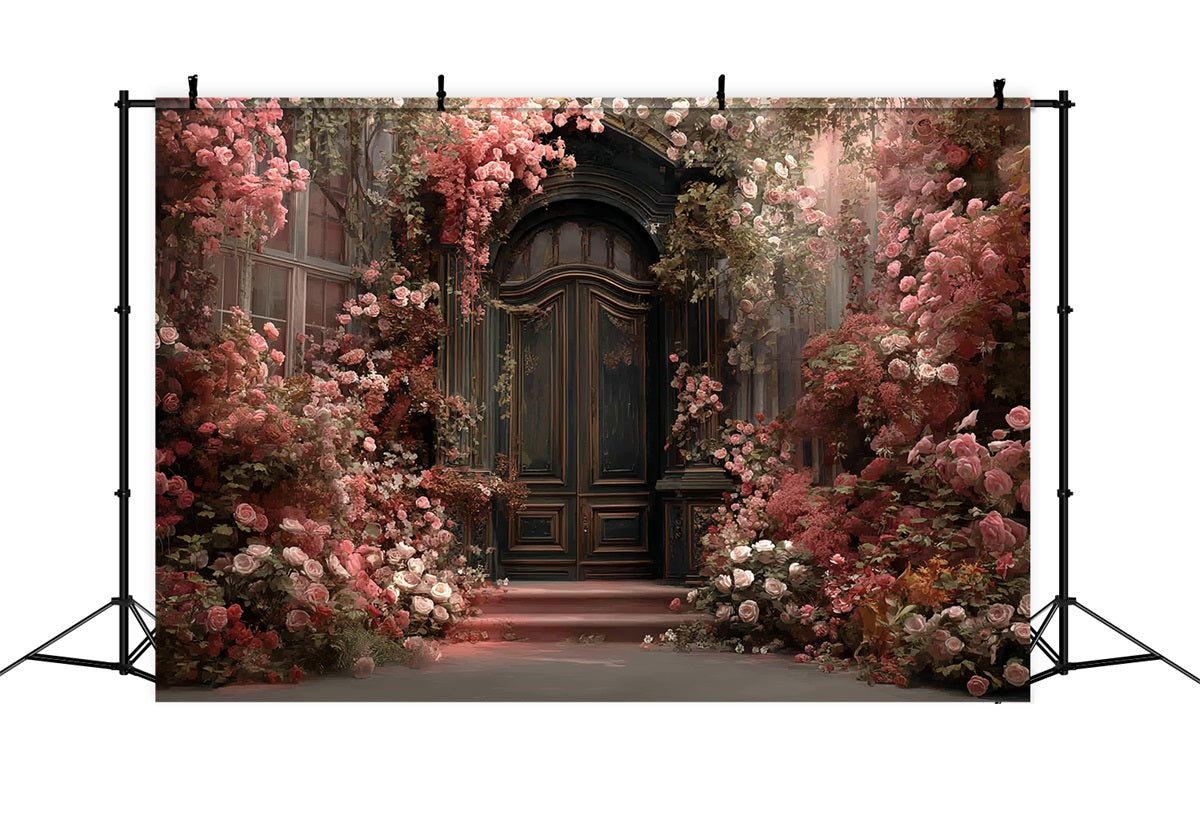 Hochzeits-Vintage-Romantic Garden Rose Doorway Bloom Hochzeitshintergrund-Ideen TWW59-37