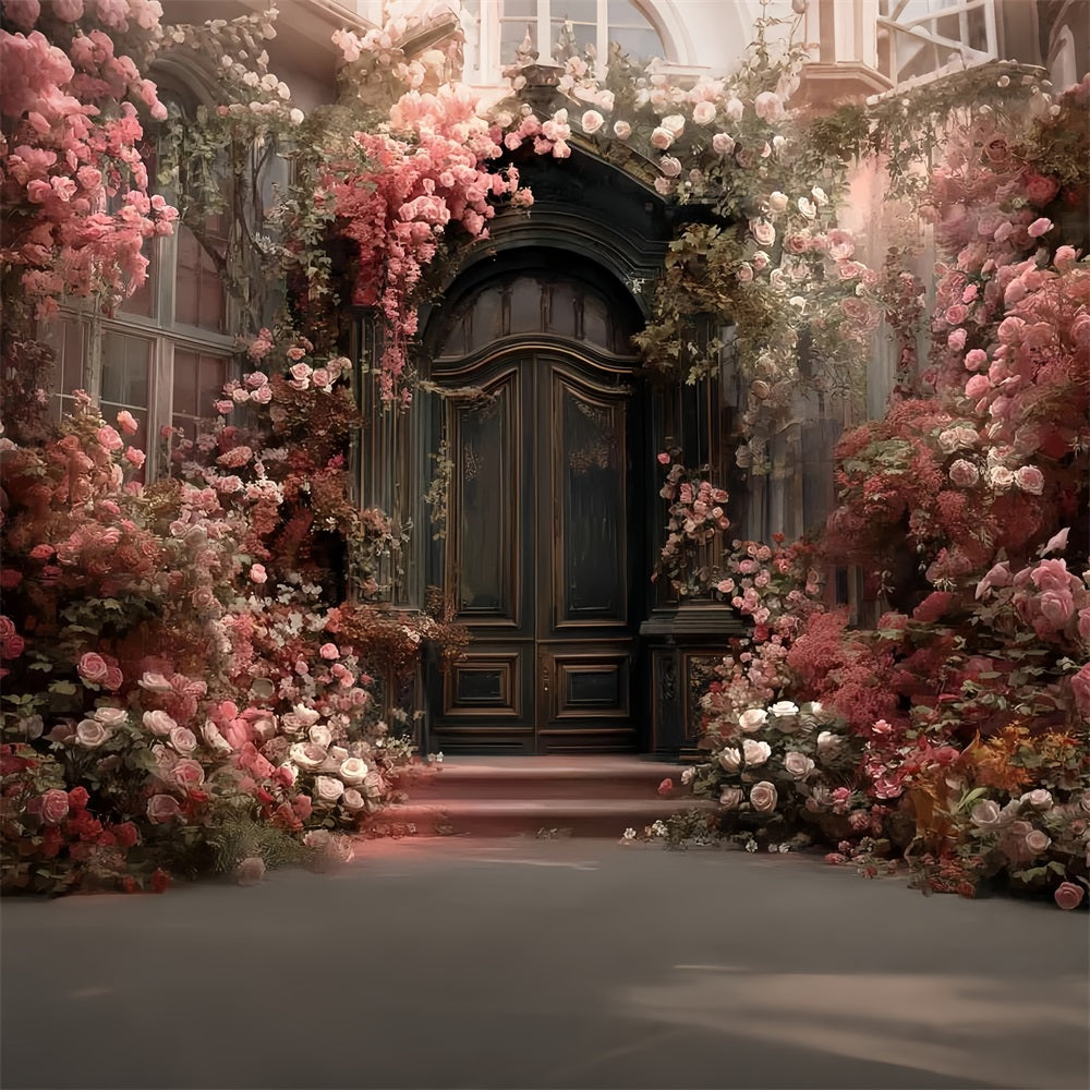 Hochzeits-Vintage-Romantic Garden Rose Doorway Bloom Hochzeitshintergrund-Ideen TWW59-37