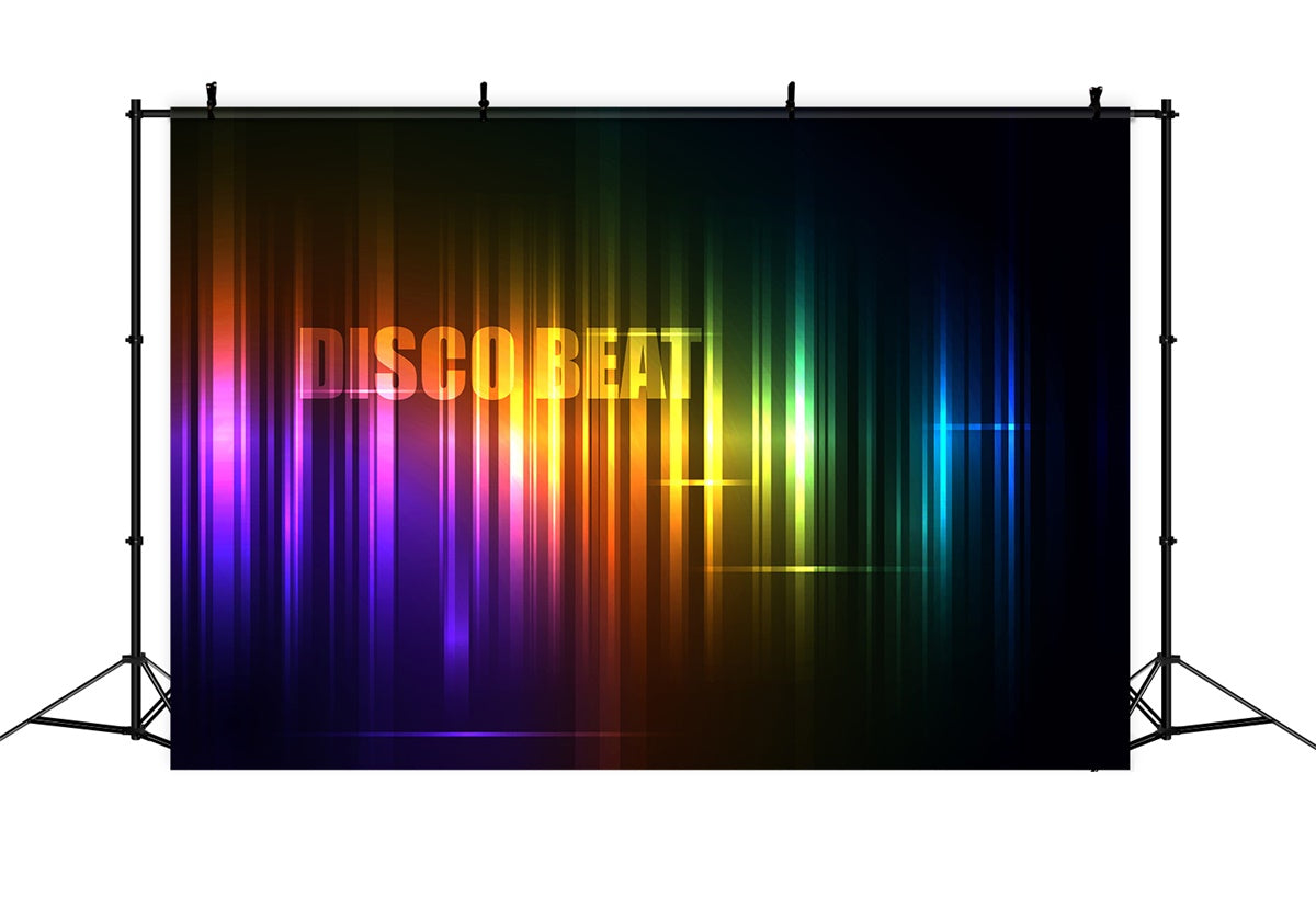 Tanzhintergrund Lebendige Neon Disco Lichter Hintergrund XY2-117