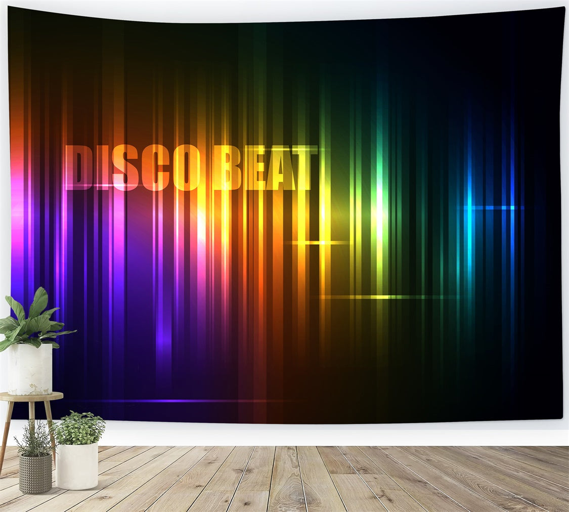 Tanzhintergrund Lebendige Neon Disco Lichter Hintergrund XY2-117