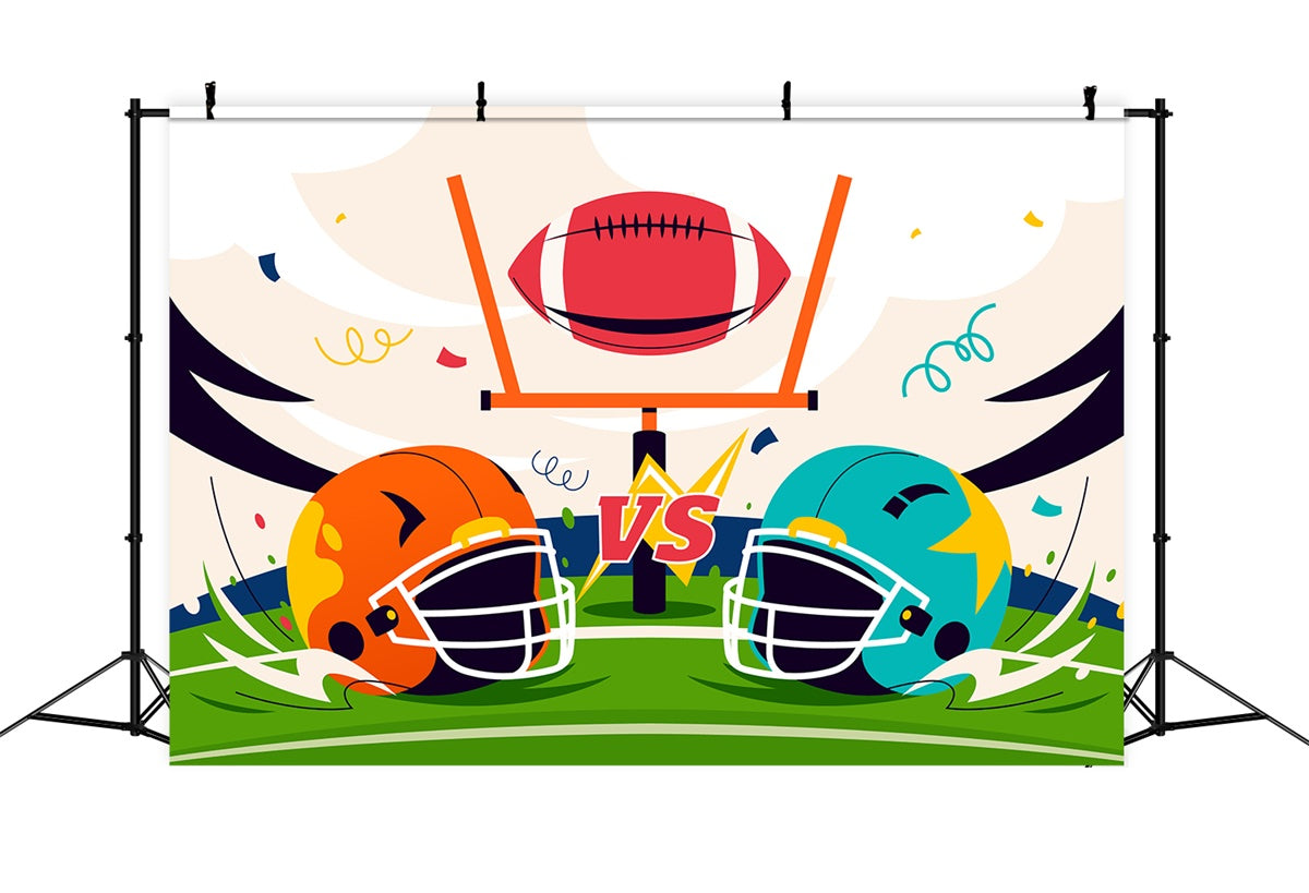 Sportveranstaltung Backdrop American Football Meisterschaft Backdrop XY2-156