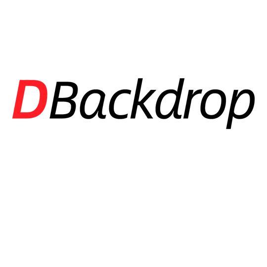 Ein großes Logo in der Mitte des benutzerdefinierten Logo-Banner-Hintergrunds