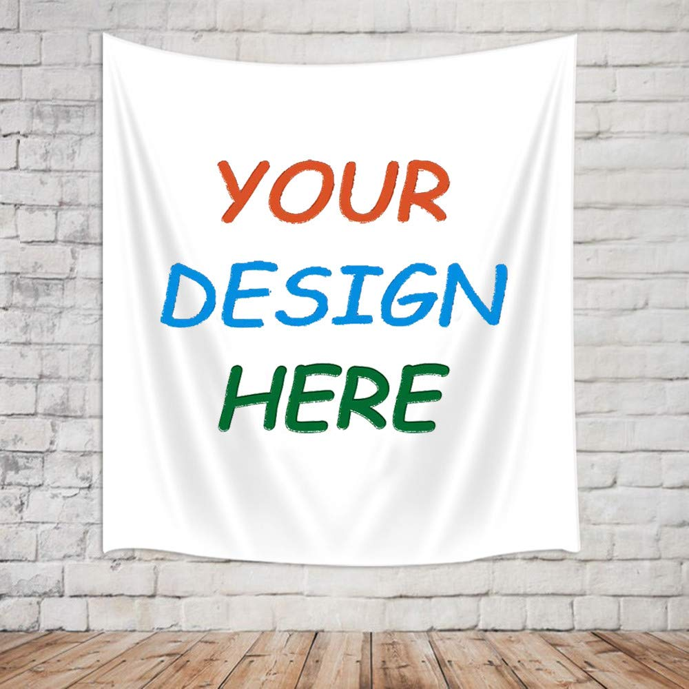 Personalized Customize Image Tapestry Wall Hanging for Living Room Bedroom Dorm Decor T1