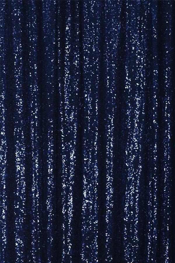 Marine blau Pailletten Stoff Hintergrund für Party Hochzeit Dekoration D19