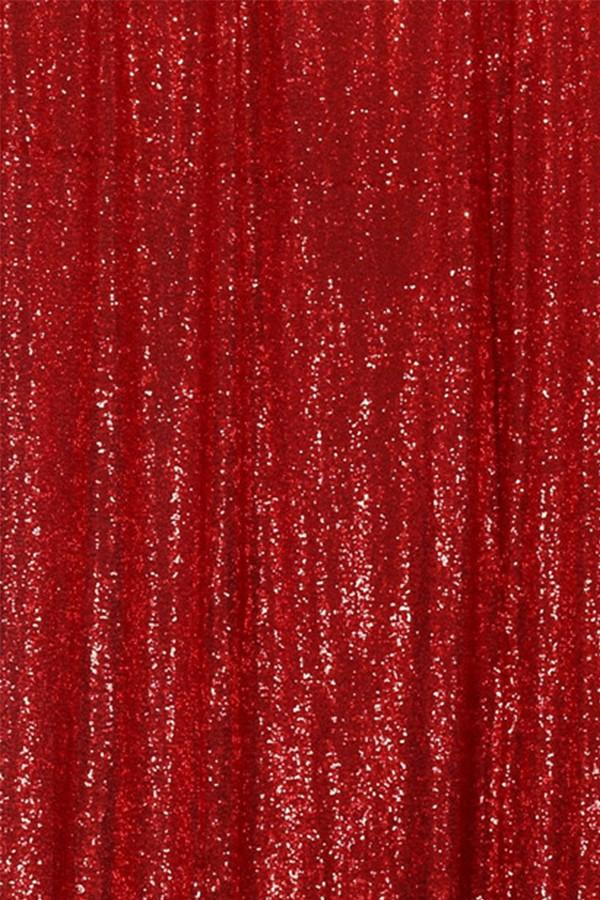 Roter Paillettenfarbiger Hintergrund für Partyhochzeitsdekoration D17