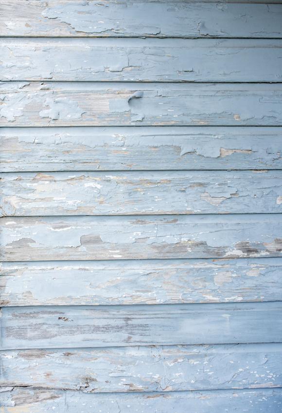 Blue Weathered Wood Backdrop for Studio