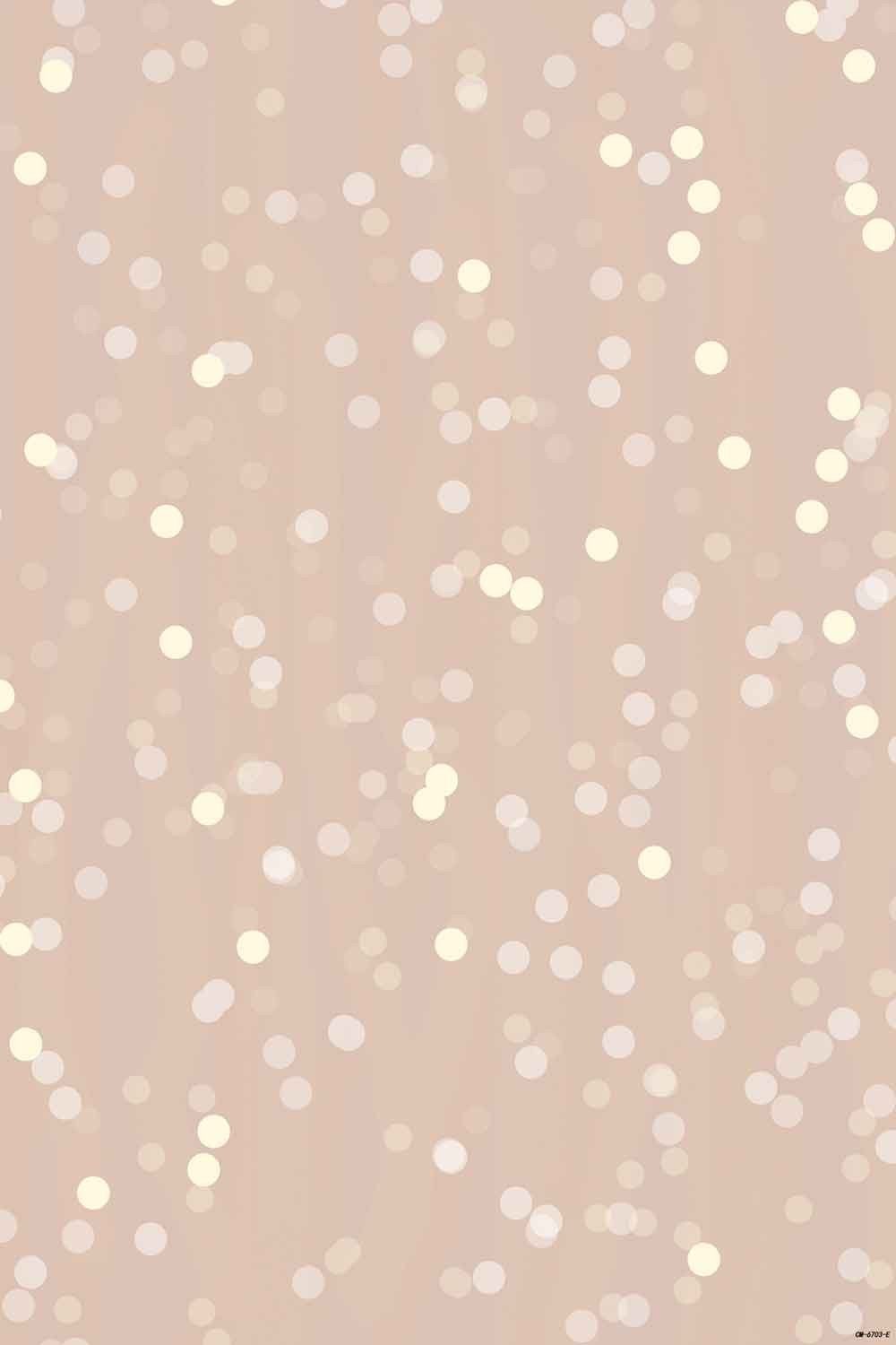 Bokeh Brown Polka Dot Blurred Backdrops for Photos CM-6703-E