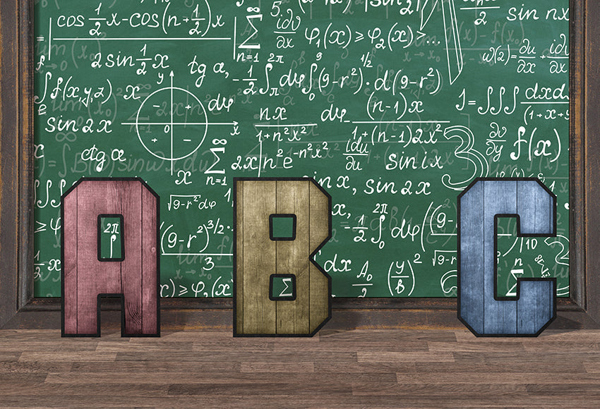 Back To School Classroom Backdrop for Photo Booth