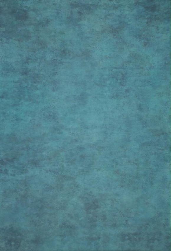 Cyan Abstract Retro Art Texture Portrait Photo Shoot Backdrop DHP-477
