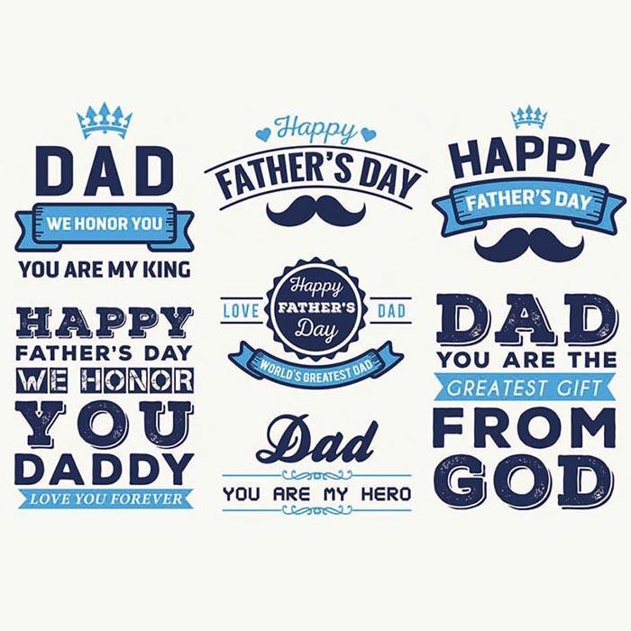 Vatertagshintergrund Weißer und blauer Hintergrund G-412